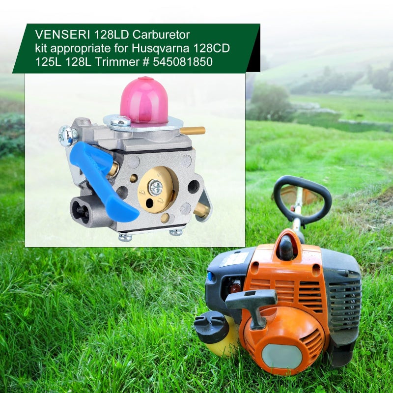 Venseri 128LD 128CD Carburetor for Husqvarna 128LD 128L 128LDX 124C 124L 128C 128CD String Trimmer Replace Zama C1Q-W38 545081850 Carb Kit Husqvarna 128ld Parts - Image 2